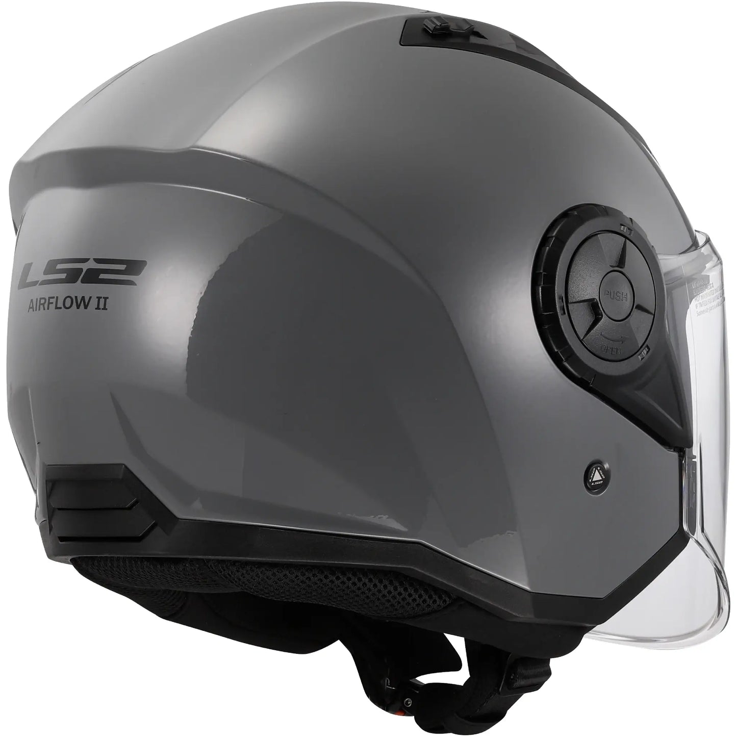 Casco LS2 OF616 Airflow II Solid - Gris Nardo