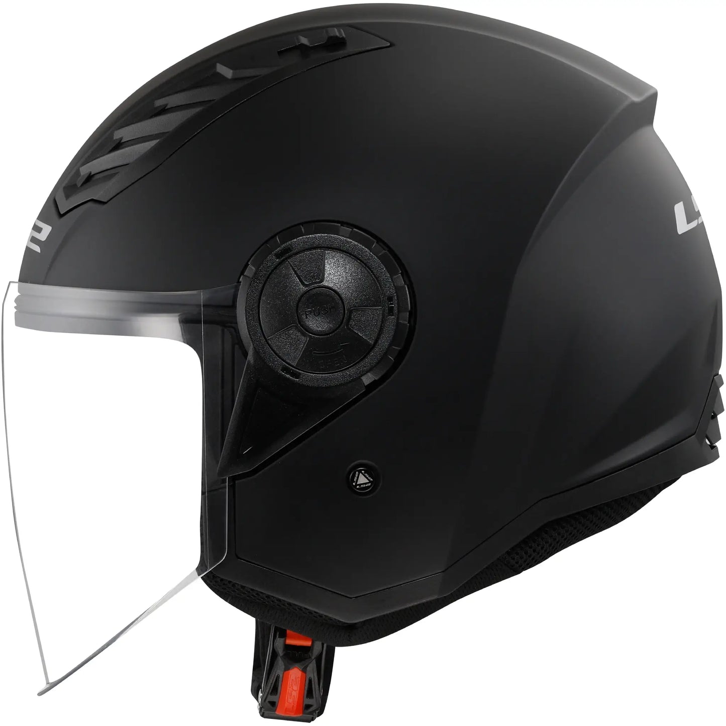 Casco LS2 OF616 Airflow II Solid - Negro Mate