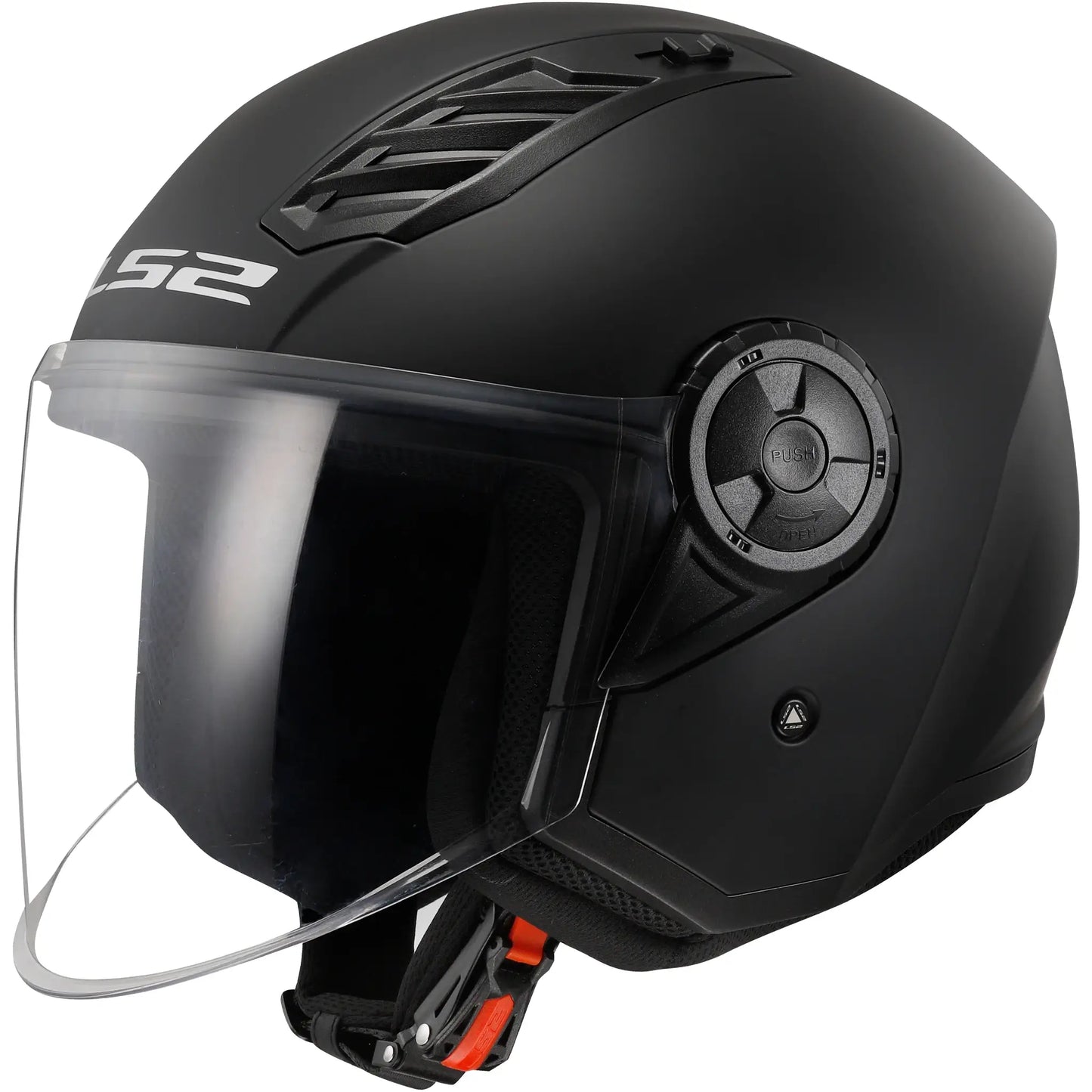 Casco LS2 OF616 Airflow II Solid - Negro Mate