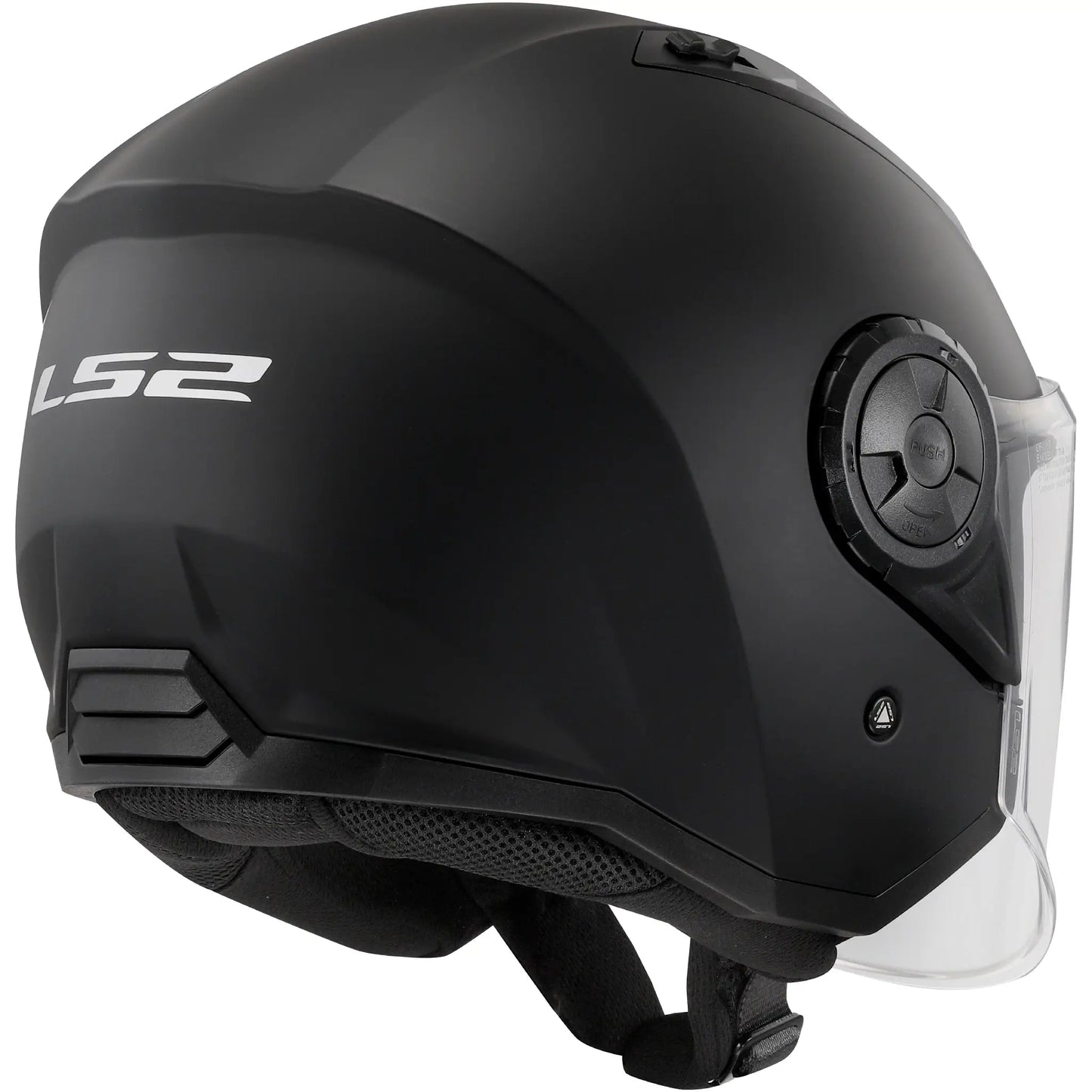 Casco LS2 OF616 Airflow II Solid - Negro Mate