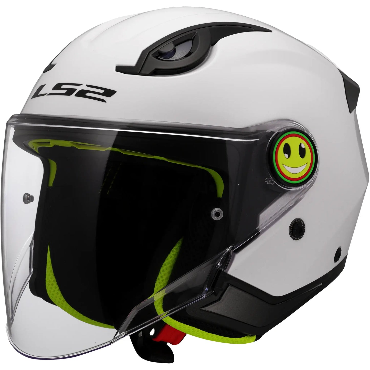 Casco LS2 OF622 Funny II Solid - Blanco Brillo