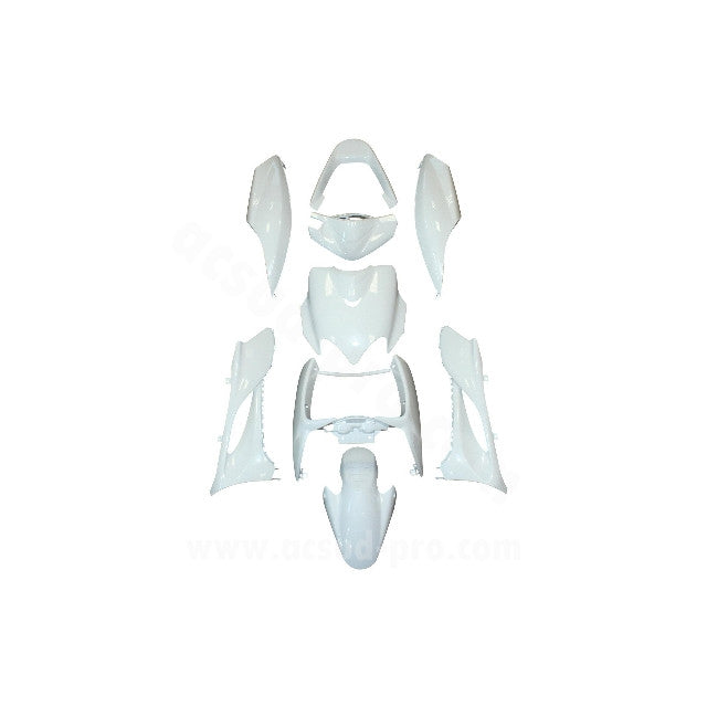 Fairing kit Yamaha Jog R RR / MBK Mach G 9 pieces TNT