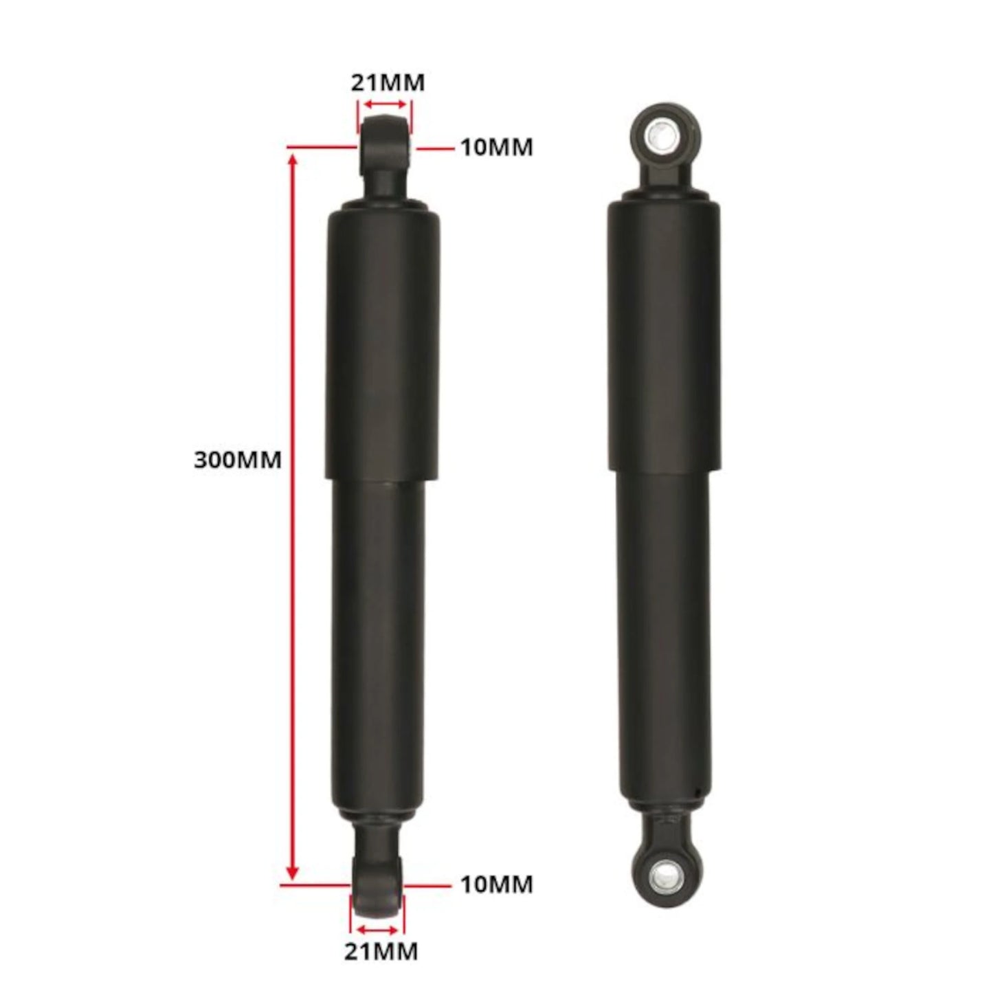 Kit amortiguadores Puch Maxi / Tomos 300mm DMP