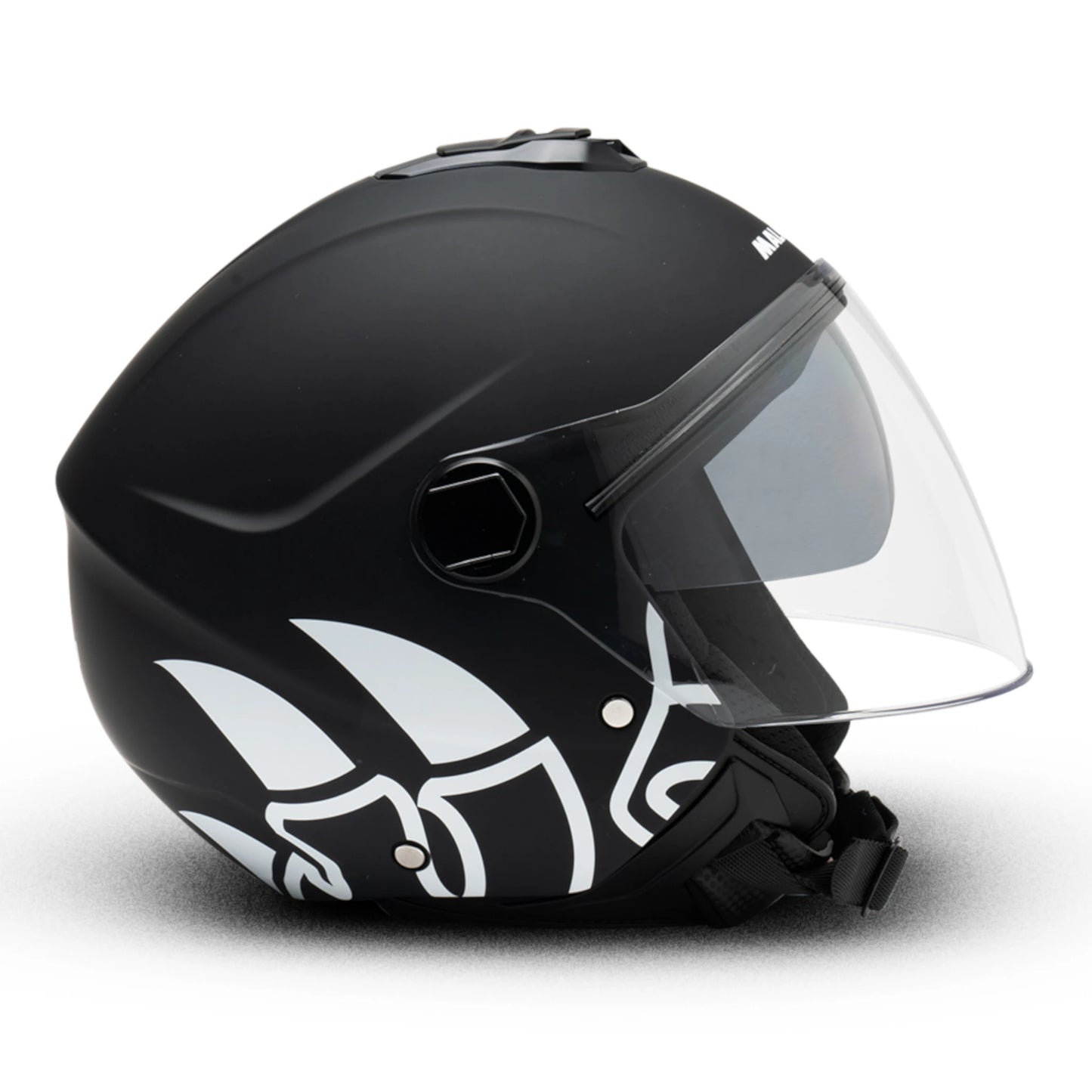 Casco Malossi Jet negro