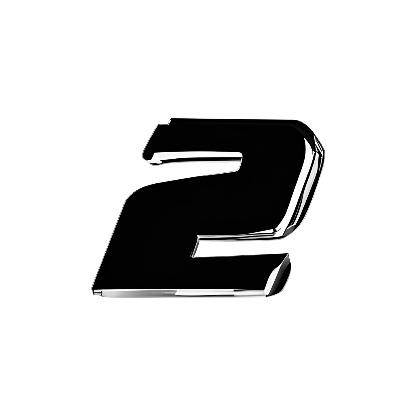 Autocollant numéro 2 noir PUIG