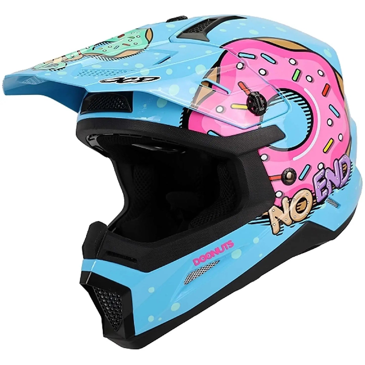 Casco NoEnd Doonuts Kid - Azul
