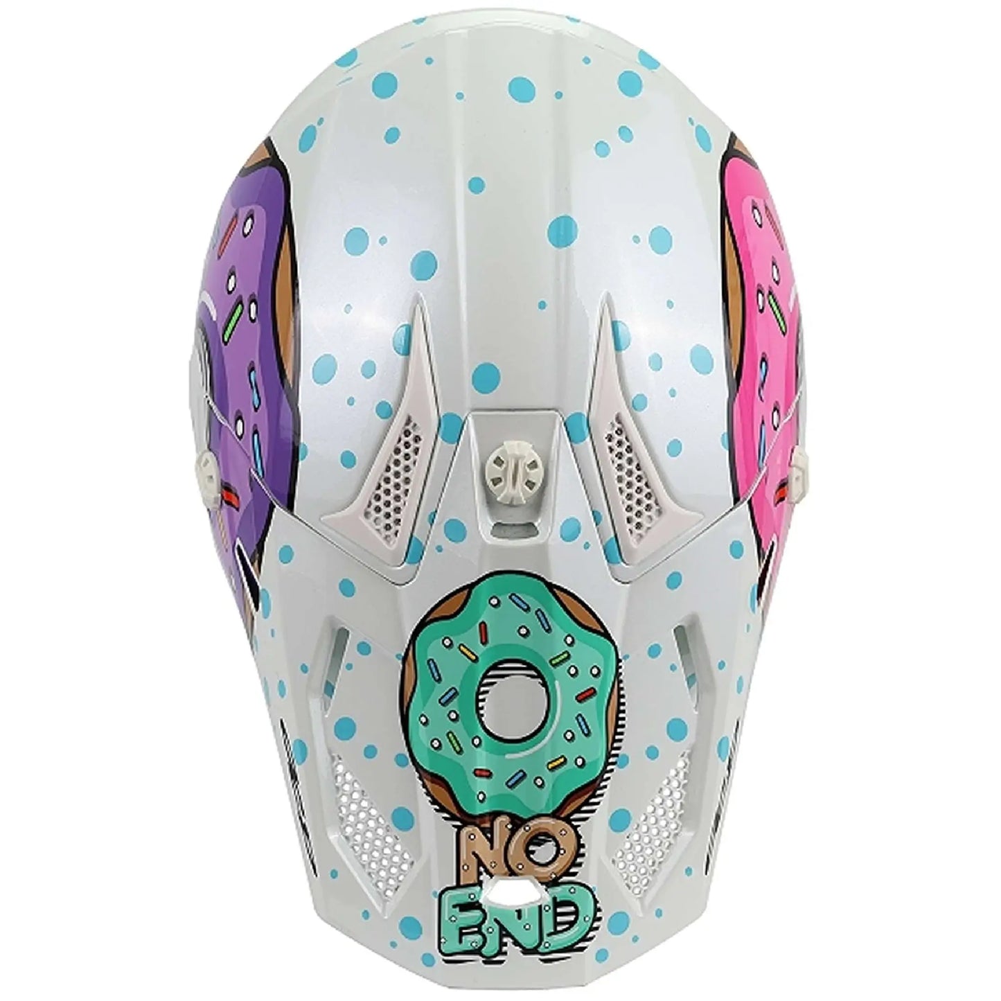 Casco NoEnd Doonuts Kid - Blanco