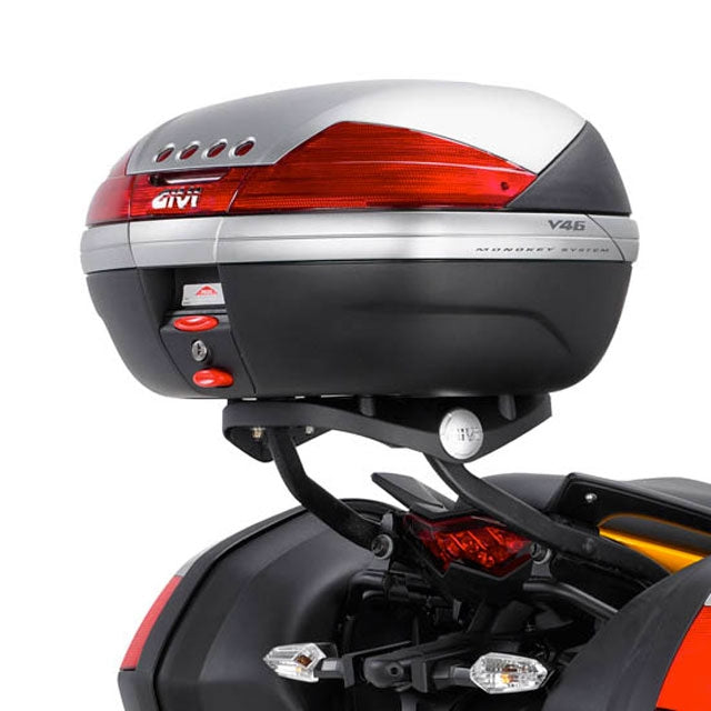 Support de valise Monorack Monokey/Monolock Kawasaki Versys 650 10-11 GIVI