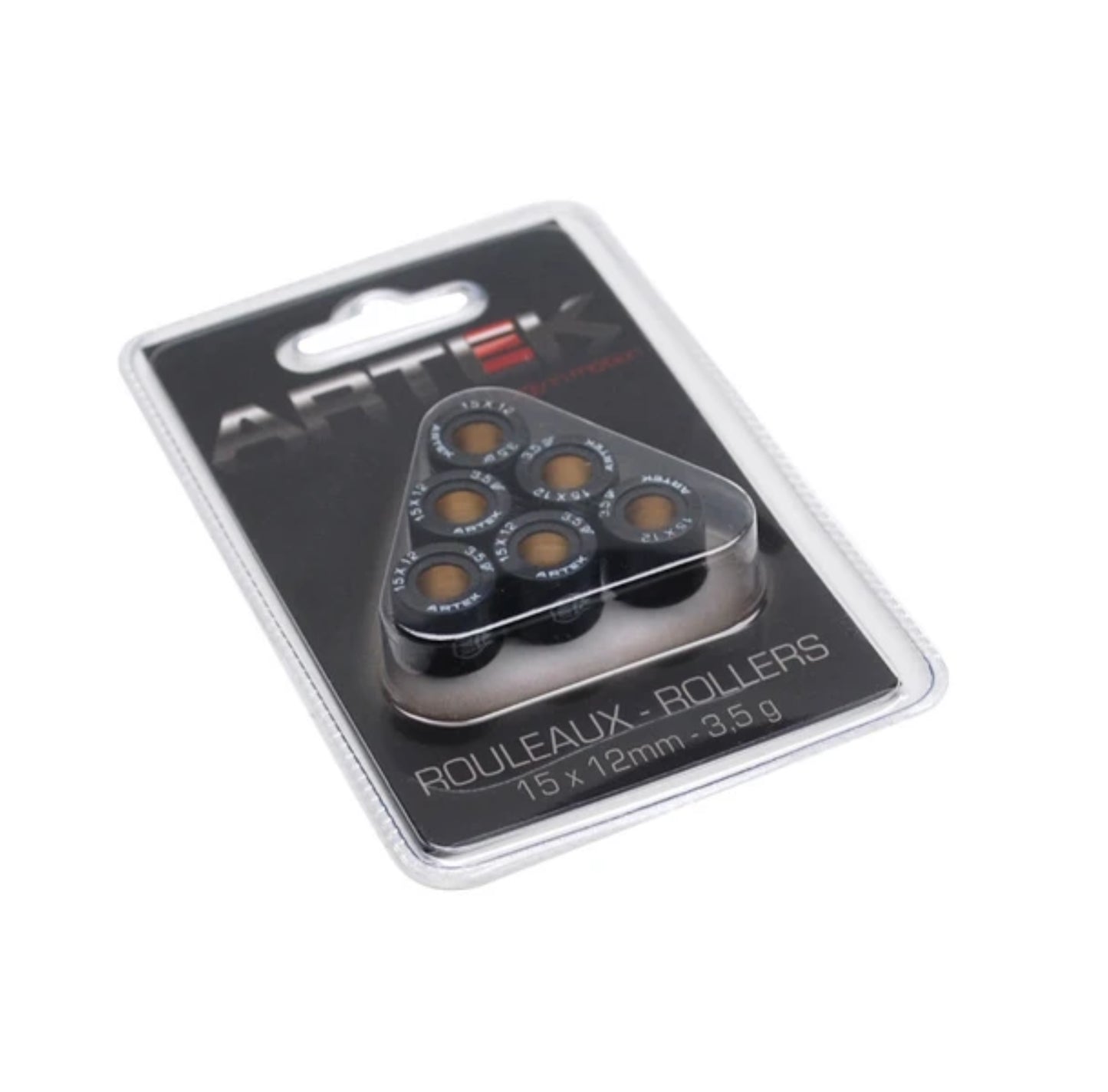Rodillos de variador 15x12 3.5gr Artek 460
