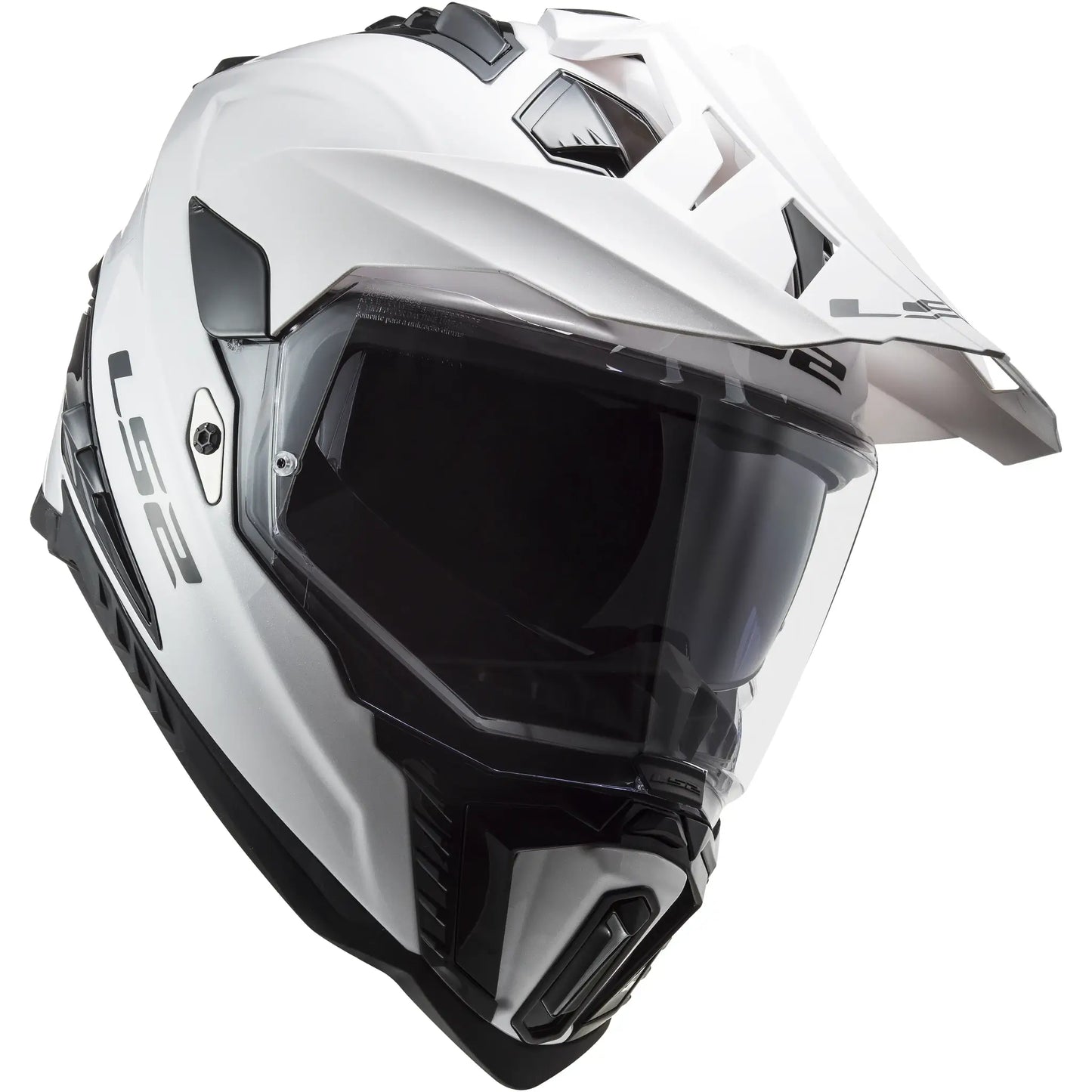 Casco LS2 MX701 Explorer Solid - Blanco Brillo