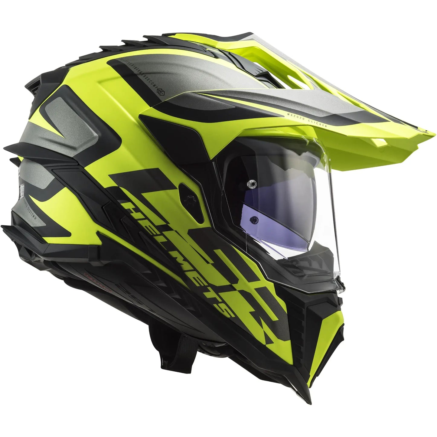Casco LS2 MX701 Explorer Alter - Negro/Amarillo