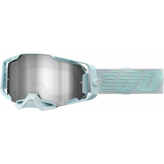 Offroad goggles 100% Armega Fargo silver mirror lens