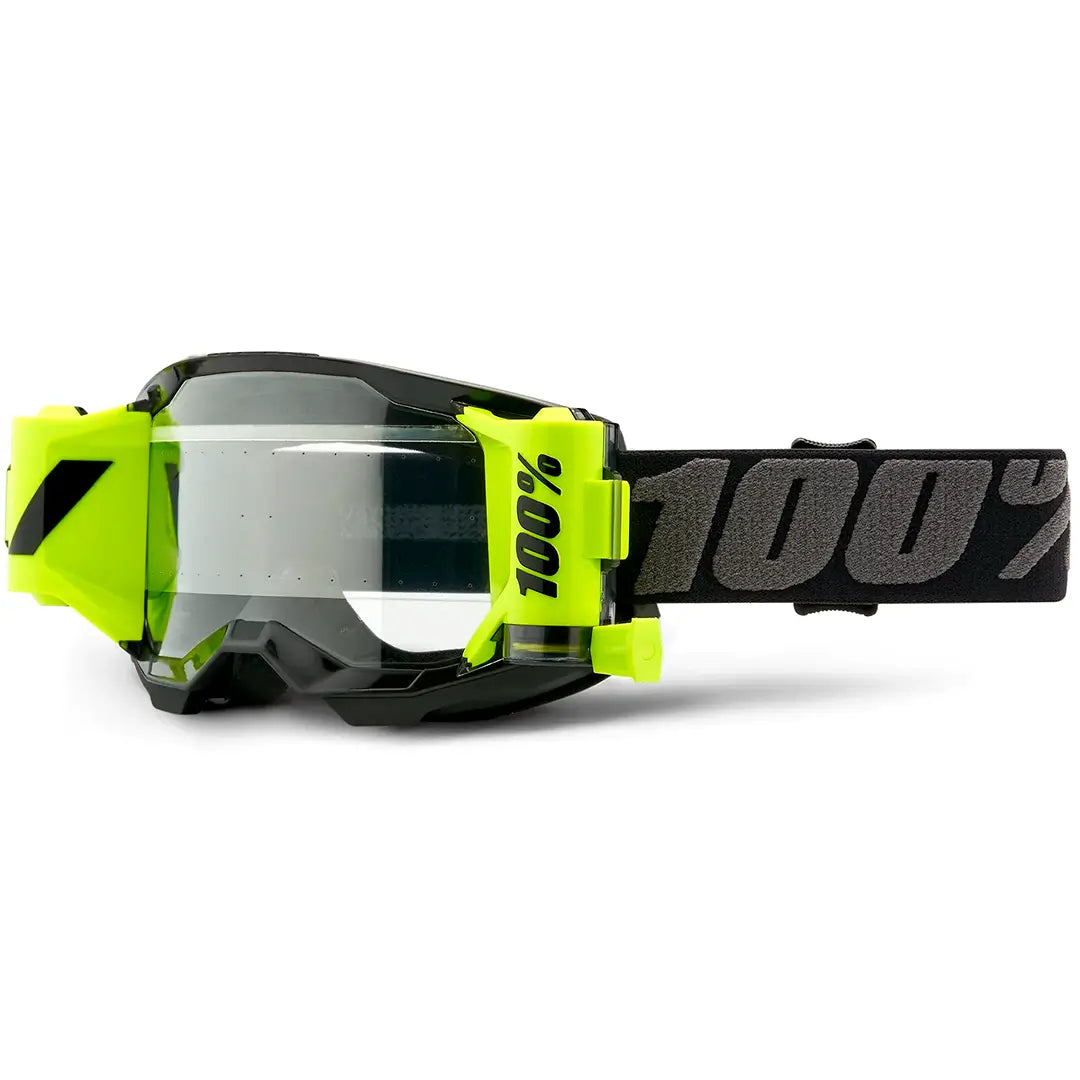 Gafas 100% Strata 2 Forecast Black - Clear