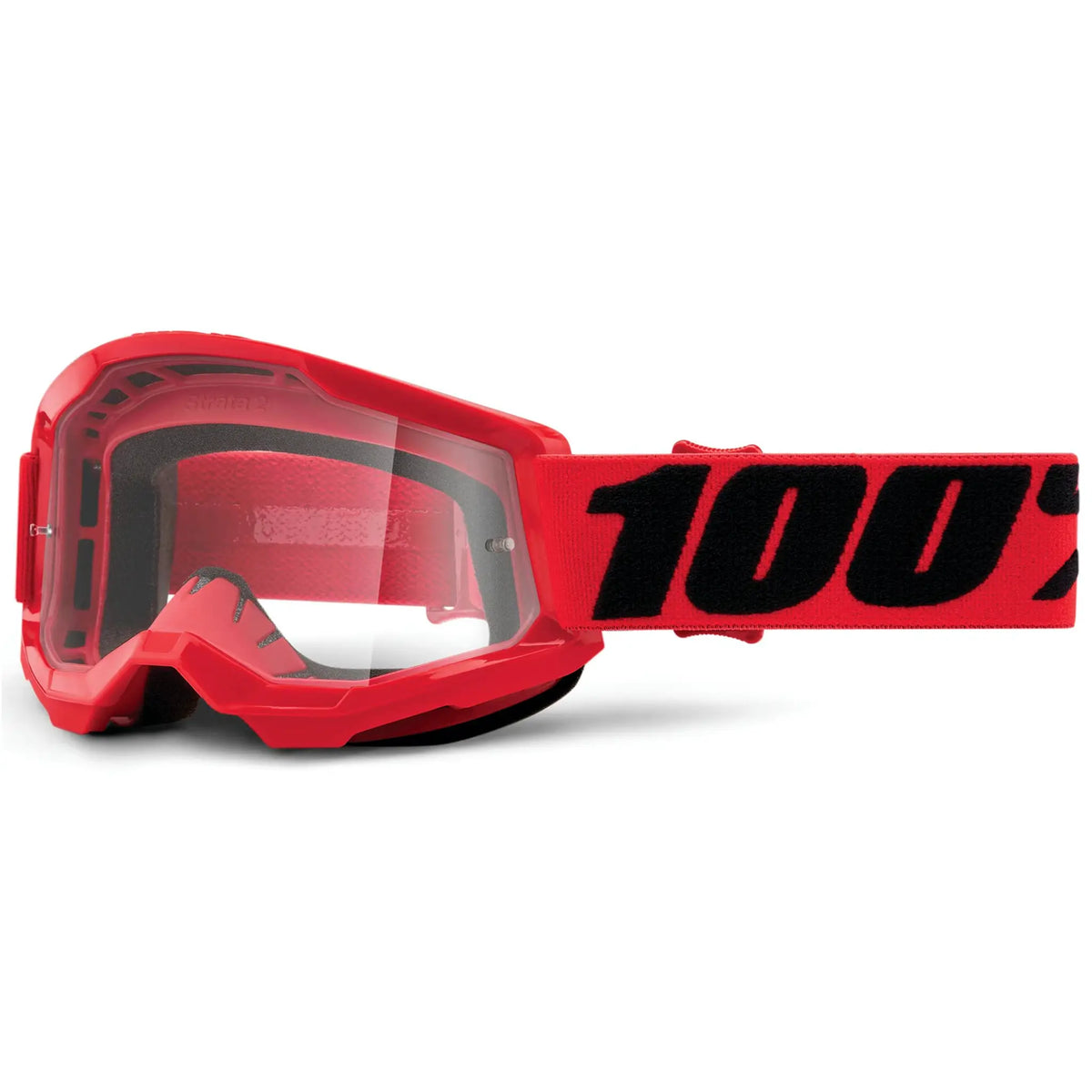 Gafas 100% Strata 2 Junior Red - Clear