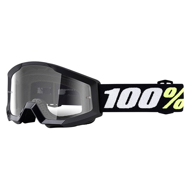 Offroad goggles 100% Strata Mini - black - clear lens