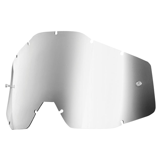 Cristal gafas Offroad 100% Generation 1 - espejo plata 51002-008-02