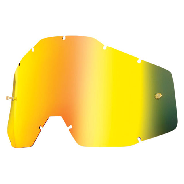 Cristal gafas Offroad 100% Generation 1 - espejo dorado ahumado 51002-009-02