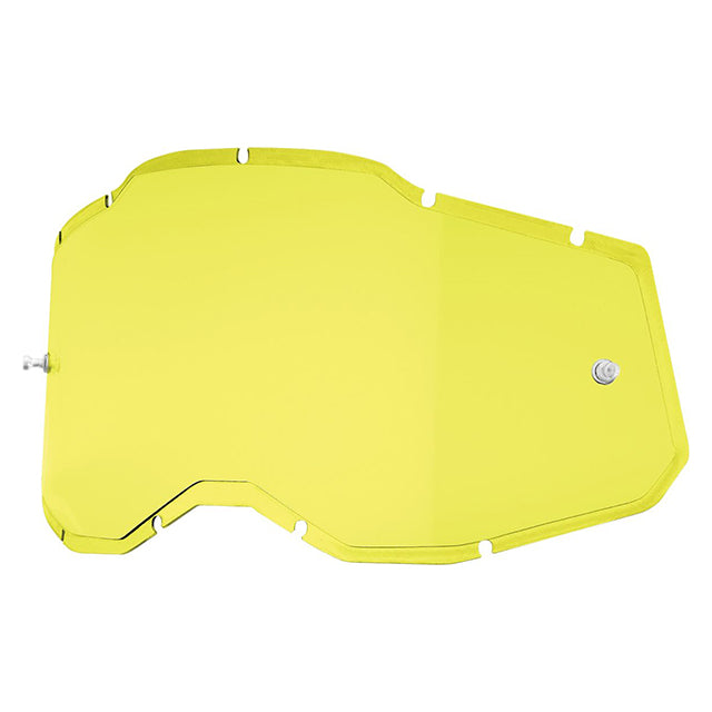 Cristal gafas inyectado Offroad 100% Generation 2 HD amarillo 59092-00003
