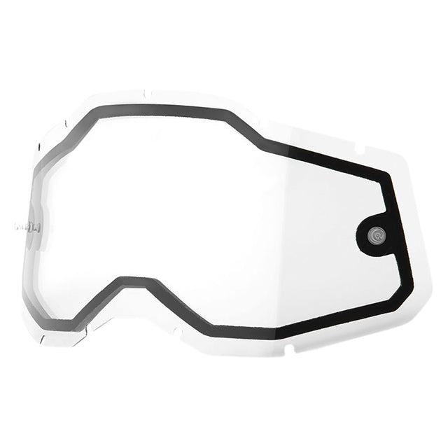 Écran double pour lunettes Offroad 100% Generation 2 - transparent