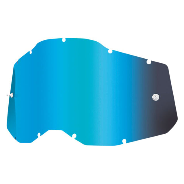 Cristal gafas Offroad 100% Generation 2 Infantil - espejo azul ahumado 59107-00002