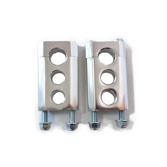 Rehausses de guidon 40mm Ø22mm Malcor