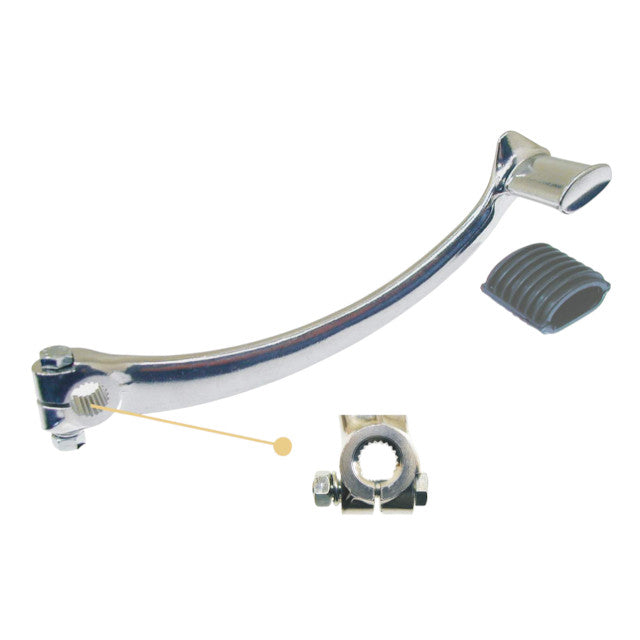 Pedal arranque estriado completo Vespa 150s/160/Sprint CIF. 5104