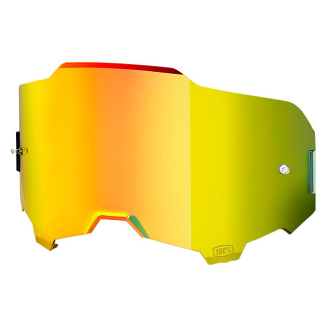Cristal gafas Offroad 100% Armega - espejo dorado