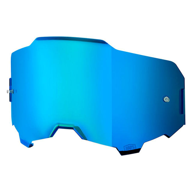 Cristal gafas Offroad 100% Armega - espejo azul 59050-00001