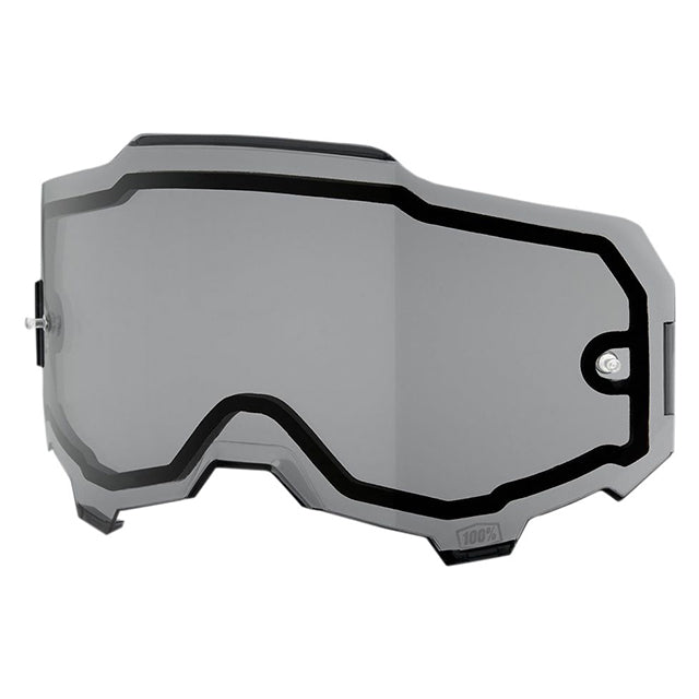 Cristal gafas dobles Offroad 100% Armega - ahumado
