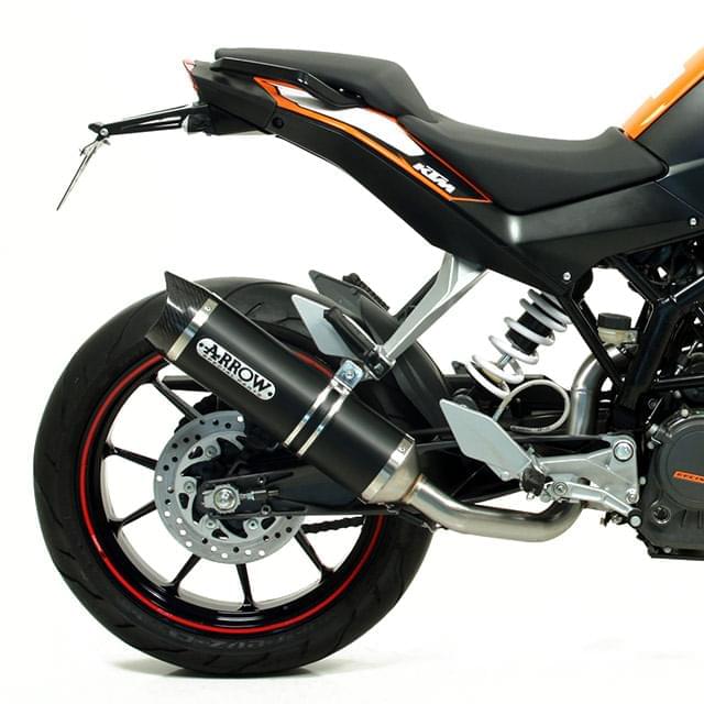 Silenciador de escape Arrow Thunder KTM Duke 125/200 (CE)