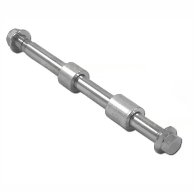 Complete wheel axle PitBike Malcor