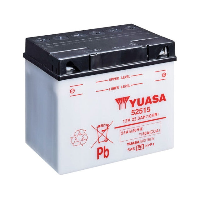 Batería Yuasa 52515 con ácido 52515