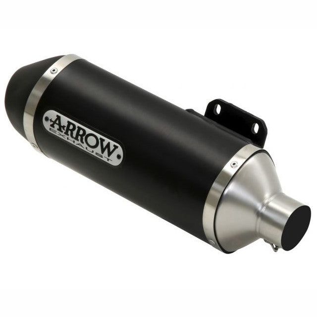 Silenciador de escape Arrow Urban Honda Forza 125 ie euro 4 15-20 (CE) aluminio-negro
