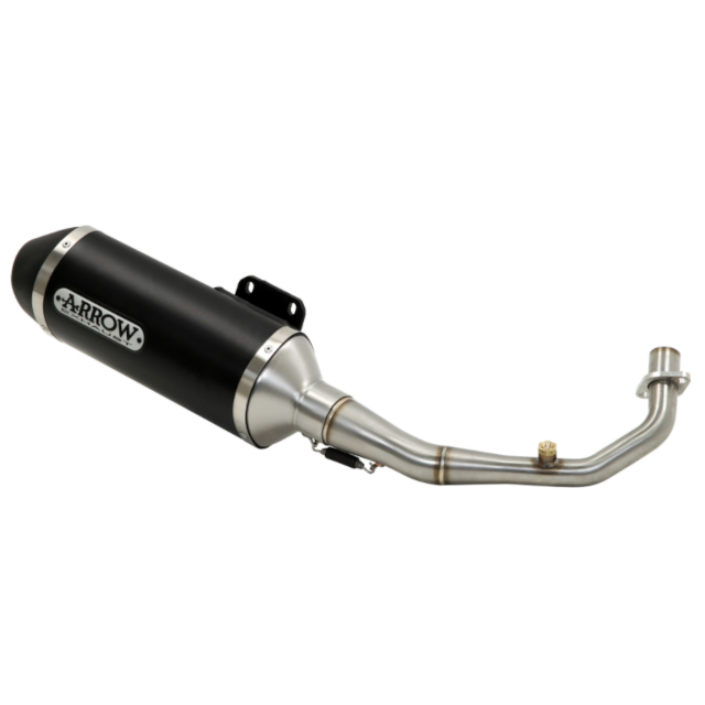 Silenciador de escape Arrow Urban Vespa Primavera 125 ABS Euro 5 >21 (CE) - negro 53537ANN