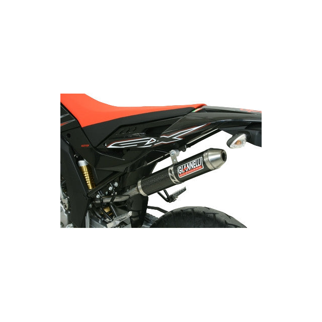 Silenciador de escape Giannelli Enduro Aprilia RX/SX 125 08-13 2T - carbono