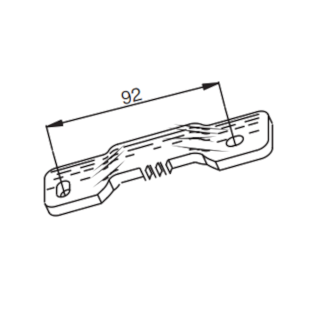 Bloqueur de variateur Piaggio 50/125cc 2T Buzzetti