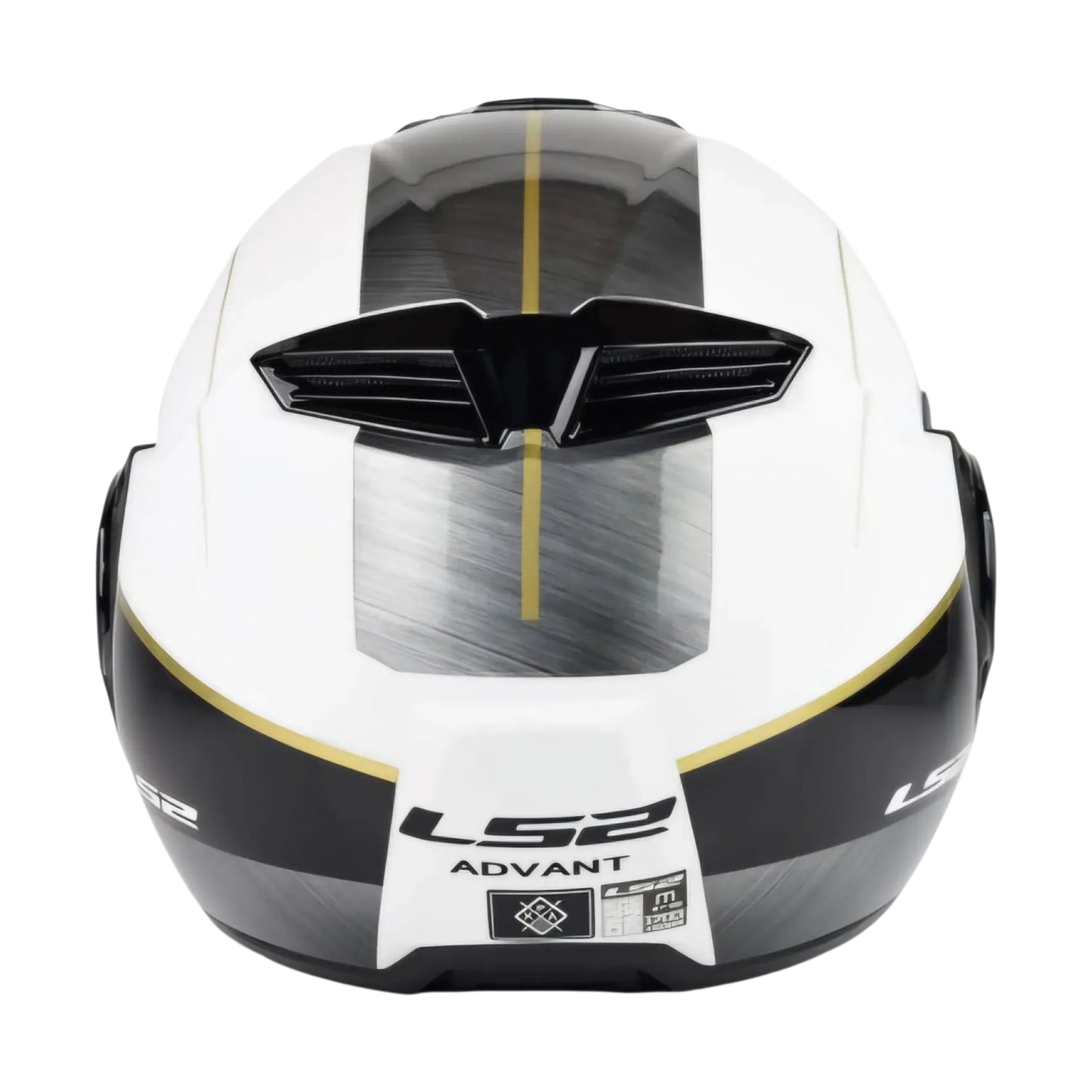 Casque modulable LS2 FF906 Advant Iron blanc-noir jeans