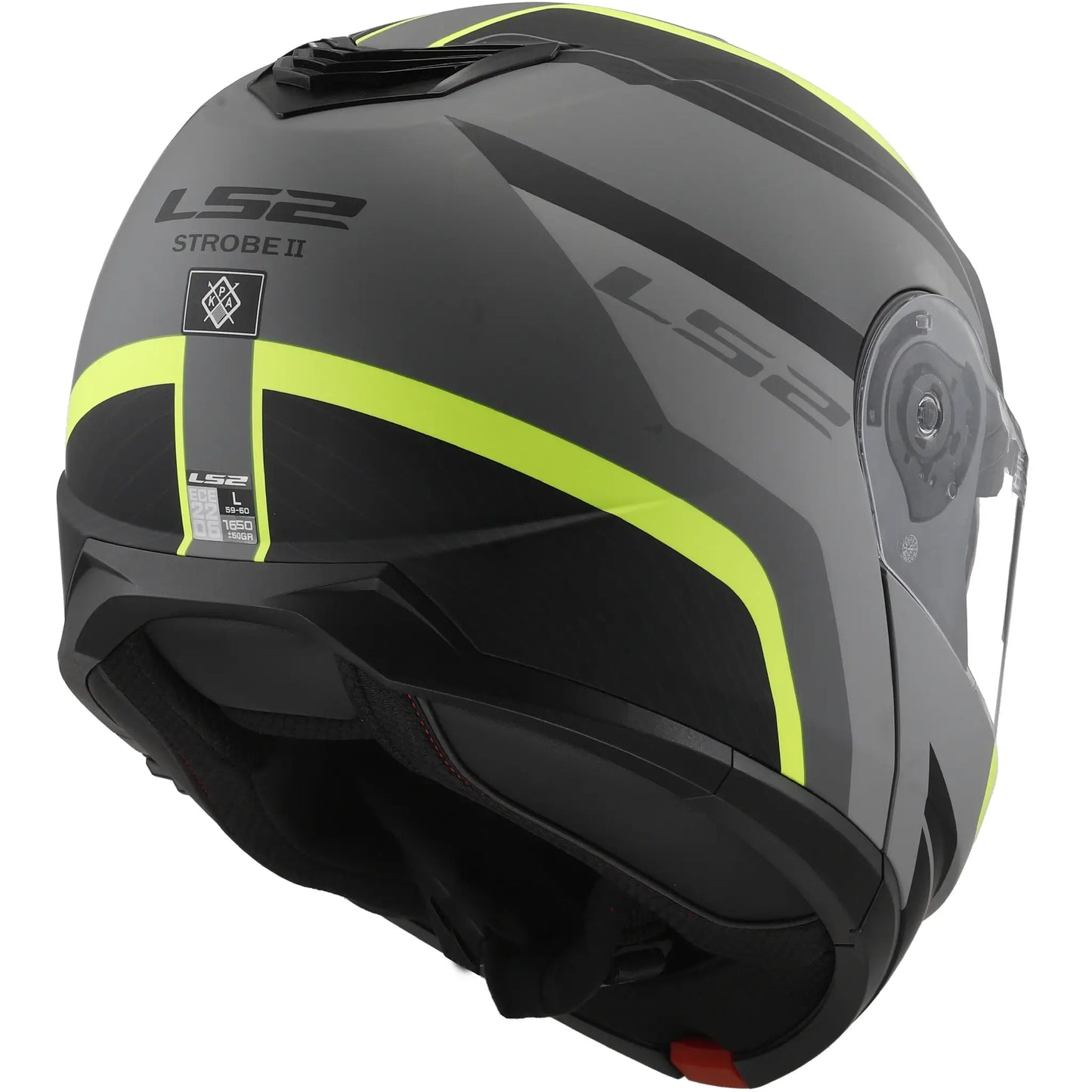 Casco LS2 FF908 Strobe II Monza - Negro/Amarillo