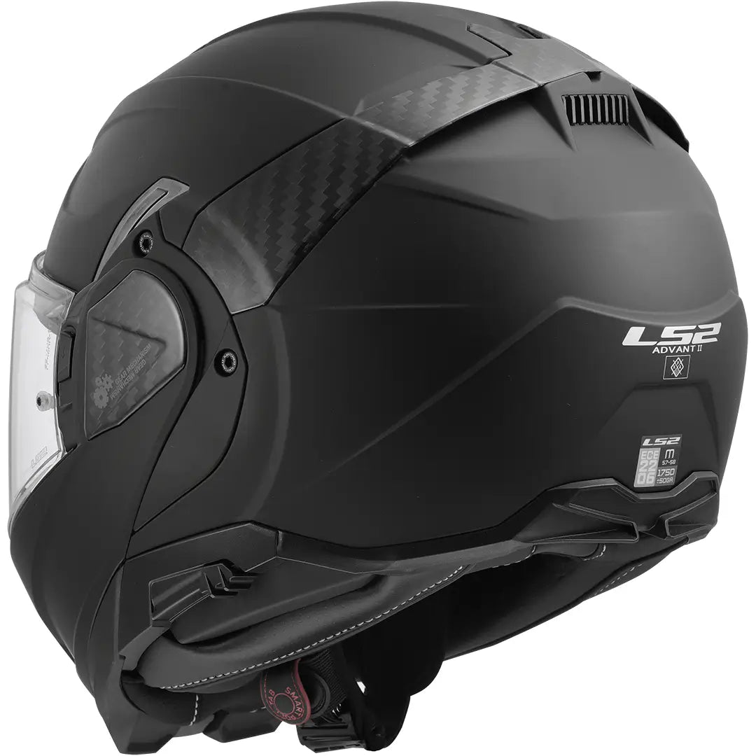 Casco LS2 FF910 Advant II Solid - Negro Mate