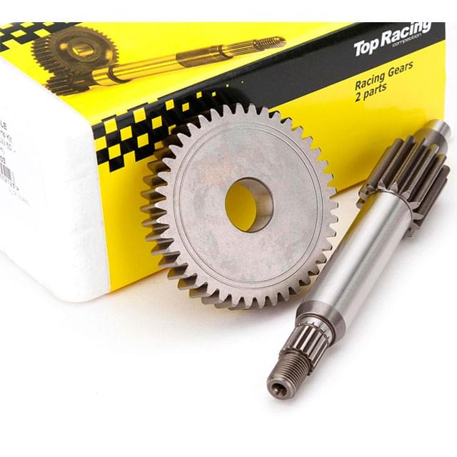 Transmission primaire Minarelli horizontal carter long 14/42 Jasil