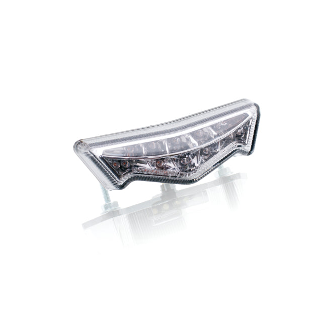 Piloto trasero ovalado Transparente 85x20mm CE PUIG 6073W