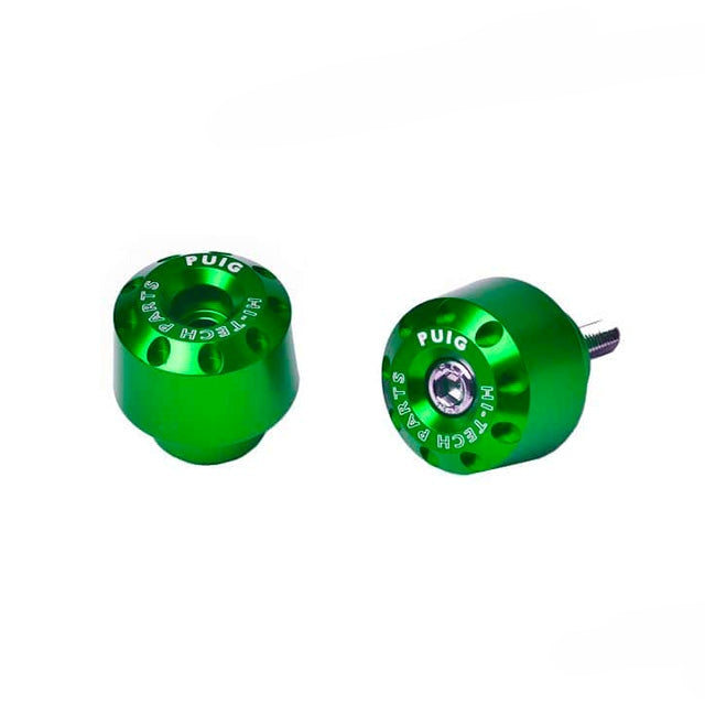 Short Puig Green Handlebar Weights