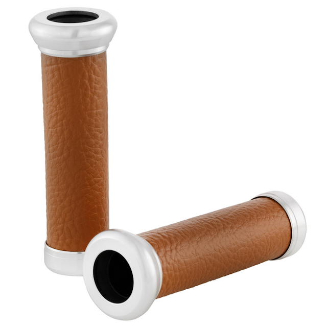 Poignée Vespa Vinyle Marron SIP