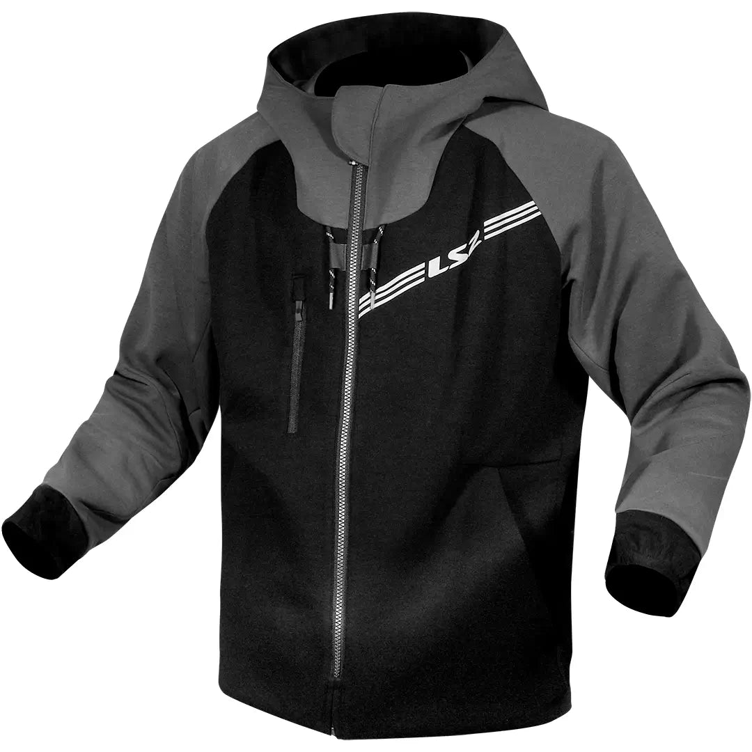 Chaqueta LS2 Throttle Man - Negro/Gris