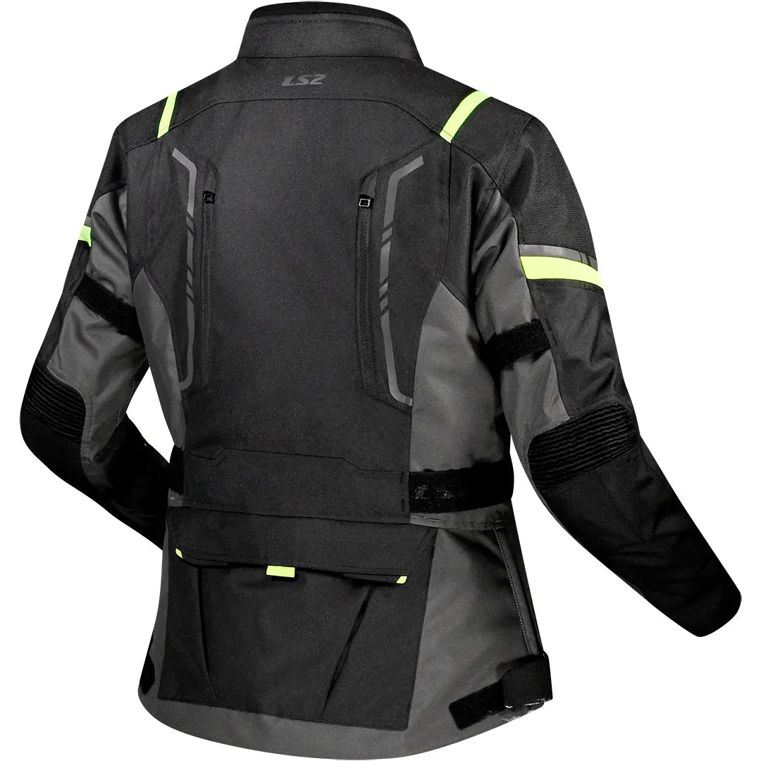 Chaqueta LS2 Narvik Lady - Negro/Amarillo