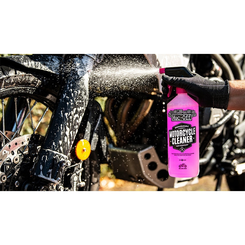 Limpiador MUC-OFF Motorcycle Cleaner, bote con difusor (1L)