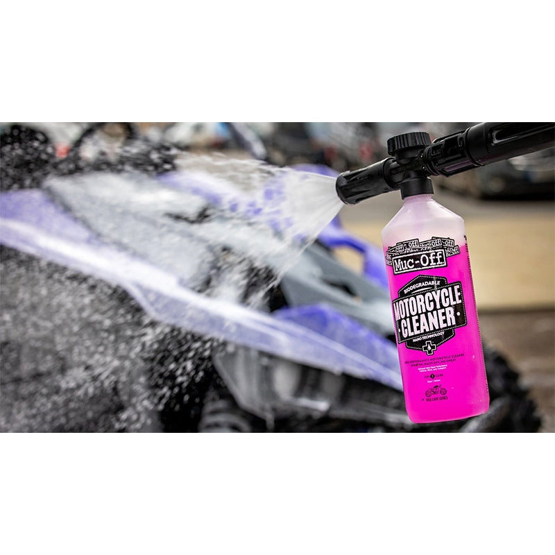 Limpiador MUC-OFF Motorcycle Cleaner, bote con difusor (1L)
