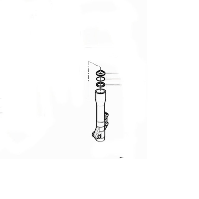 Tubo horquilla completo derecho Kayaba Gilera Runner 50 SP 12-17 668778