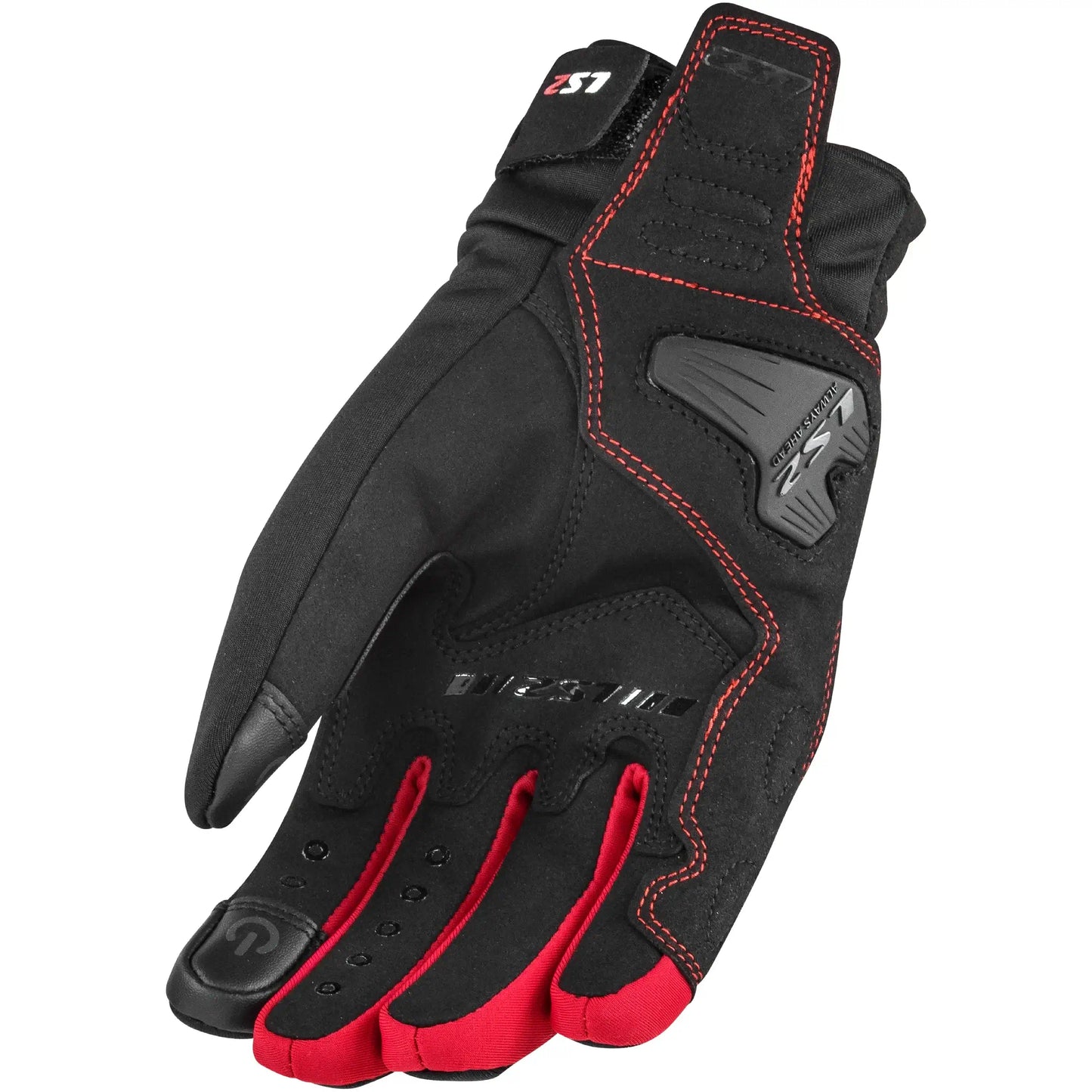 Guantes LS2 Jet II Man - Negro/Rojo