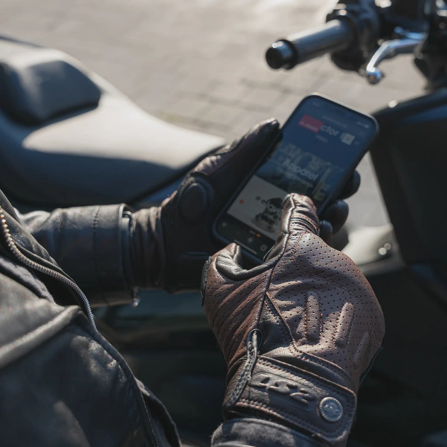 Guantes LS2 Rust Man - Marrón